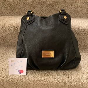 Marc by Marc Jacobs Classic Q Fran Black w gold